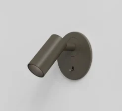 Applique, Liseuse, Micro Recess Switched, bronze, LED, 2700K, 166lm, Ø8cm, H8cm - Astro Lighting