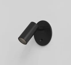 Applique, Liseuse, Micro Recess Switched, Noir mat, LED, 2700K, 166lm, Ø9cm, H8cm - Astro Lighting