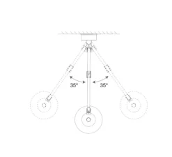 Applique, Liseuse, Type 80 W3 sans cable, Matte Black, L33cm, H22cm - Anglepoise