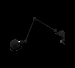 Applique, Loft 2 bras, D4401, noir mat, Ø15cm, L80cm - Jieldé