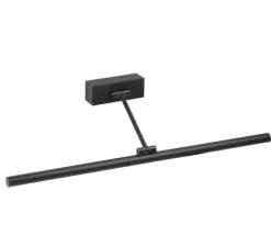 Applique, MAGRITTE-3 12W, noir, LED, 3000K, 750lm, L60cm, H4cm - FARO