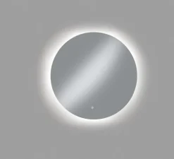 Applique, miroir lumineux, Luna, finition miroir, IP44, LED, dim, 3000-4000-5500K, 2500 lm, Ø80cm, P2,9cm - MDC