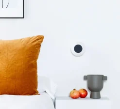 Applique, Moy Led, noir mat, IP44, LED, 3000K, 220 lm, Ø14cm, P13cm - Faro