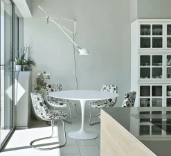 Applique murale, 265, blanc, L280cm, H35cm - Flos