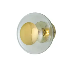 Applique murale - Plafonnier, Horizon 21, Vert forêt, Ø21cm, H16,5cm - Ebb and Flow