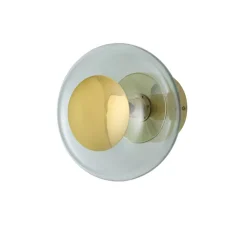 Applique murale - Plafonnier, Horizon 21, Vert forêt, Ø21cm, H16,5cm - Ebb and Flow