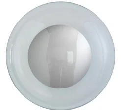 Applique murale - Plafonnier, Horizon 29, transparent argent, Ø29cm, H20,5cm - Ebb and Flow