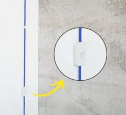 Applique murale à potence pivotante, adam, bleu, L4,2cm, H21cm - Zangra