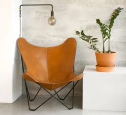 Applique murale à potence pivotante, adam, marron, L4,2cm, H21cm - Zangra