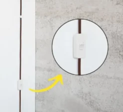 Applique murale à potence pivotante, adam, marron, L4,2cm, H21cm - Zangra