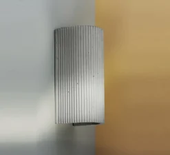 Applique murale, [S3], Gris béton, Ø10cm, H23cm - GANTLights