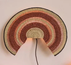 Applique murale, Admirador Large, orange gingembre, L39cm, H33cm - GOLDEN Editions