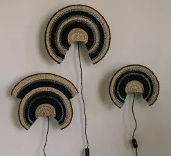 Applique murale, Admirador Small, bleu minuit, L29cm, H25,5cm - GOLDEN Editions