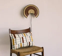 Applique murale, Admirador Large, marron noisette, L39cm, H33cm - GOLDEN Editions