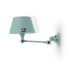 Applique murale, Aicler AID701, vert vespa mat, Ø19cm, H35cm - Jieldé