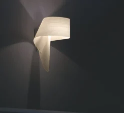 Applique murale, Air, blanc ivoire, L23cm, H33cm - LZF