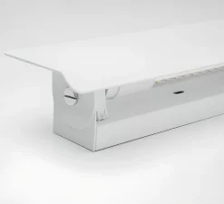 Applique murale, Albert, blanc, L68cm, H7,5cm - Zangra