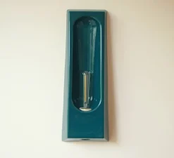 Applique murale, Alcove, bleu marin, L12cm, H33cm - Violaine D'Harcourt