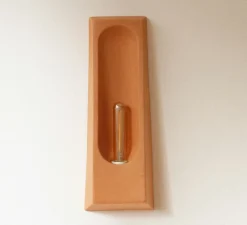 Applique murale, Alcove, Terracotta matte, L12cm, H33cm - Violaine D'Harcourt