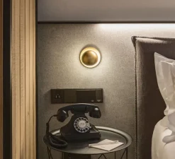 Applique murale, Alfi A-3740A1R, or mat, LED, dim, 2700K, 350 lm, Ø9,3cm, H11cm - Estiluz