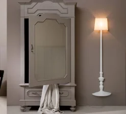 Applique murale, Ali&Baba, blanc brillant, L39cm, H150cm - Karman