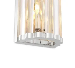 Applique murale, Almafi S, nickel, L15cm, H38cm - Eichholtz