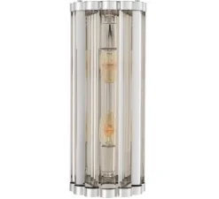 Applique murale, Almafi S, nickel, L15cm, H38cm - Eichholtz