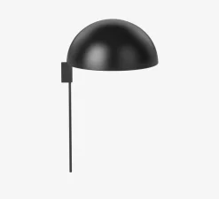 Applique murale, Aluna, noir mat, LED, 2700K, 482 lm, Ø25cm, H17cm - Bolia