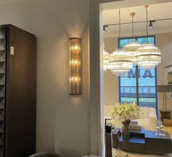 Applique murale, Amalfi, laiton antique, L23cm, P11,5cm - Eichholtz