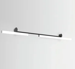 Applique murale, Ambrosia A 210, noir, L210cm, H9,3cm - Marset