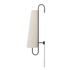 Applique murale, Ancora, noir, Ø21,6cm, H98,5cm - Ferm Living