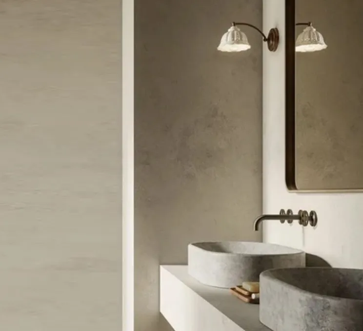 Applique murale, Anita 061.17.OC, blanc et bronze, L14cm, H11cm - Il Fanale