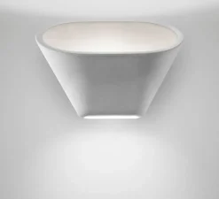 Applique murale, Aplomb, blanc, LED, 2700K, 1120lm, L30cm, H24cm - Foscarini