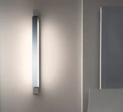 Applique murale, Ara, blanc, LED, 3000K, 2100lm, IP40, L69cm, H11cm - Nemo Lighting