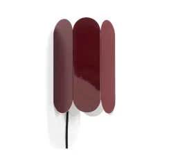 Applique murale, Arcs, rouge auburn, L17cm, H25cm - Hay