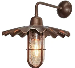 Applique murale, Ardle A, bronze, IP65, L30cm, H36cm - Mullan Lighting