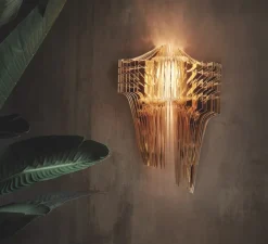 Applique murale, Aria, or, L41cm, H60cm - Slamp