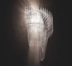 Applique murale, Aria, transparent, L41cm, H60cm - Slamp