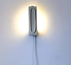 Applique murale, Arty, blanc crème, L7,8cm, H28cm - Carré Coco