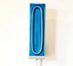 Applique murale, Arty, bleu, L7,8cm, H28cm - Carré Coco