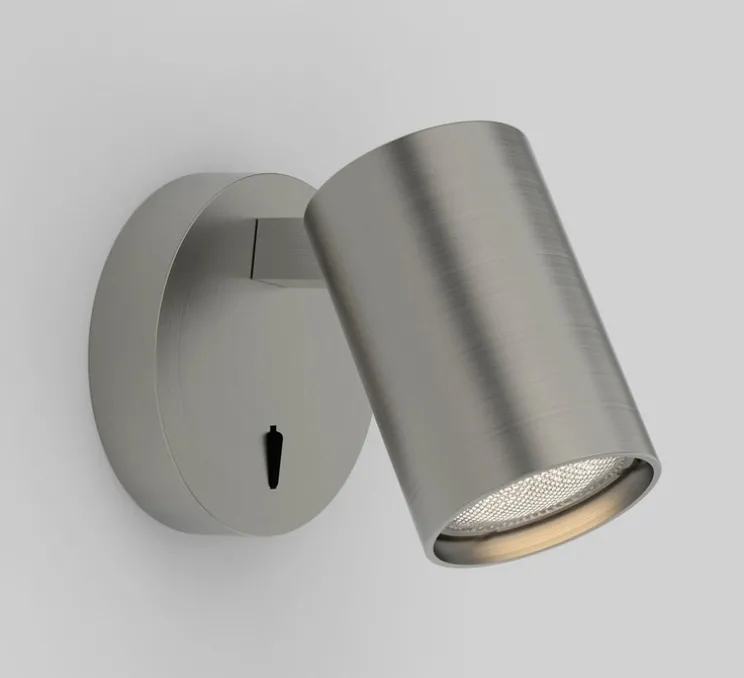 Applique murale, Ascoli Single Switched, nickel mat, L9cm, H10,3cm - Astro Lighting