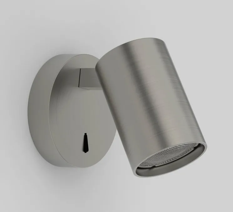 Applique murale, Ascoli Single Switched, nickel mat, L9cm, H10,3cm - Astro Lighting