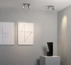 Applique murale, Ascoli Twin Recessed, nickel mat, L29,5cm, H12cm - Astro Lighting