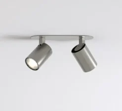 Applique murale, Ascoli Twin Recessed, nickel mat, L29,5cm, H12cm - Astro Lighting