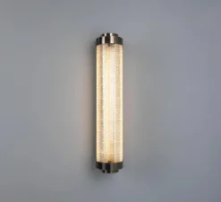 Applique murale, Ashford, Argent antique, LED, 2700K, 660 lm, Ø15,4cm, H79cm - Mullan Lighting