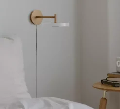 Applique murale, Asteria wall, brume, câble, LED, 2700K, 500 lm, L9cm, H9cm - Umage