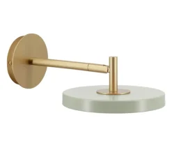 Applique murale, Asteria wall, Olive, câble, LED, 2700K, 500 lm, L9cm, H9cm - Umage