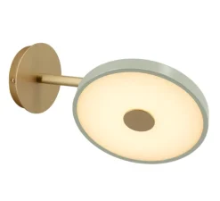 Applique murale, Asteria wall, Olive, câble, LED, 2700K, 500 lm, L9cm, H9cm - Umage