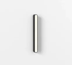 Applique murale, Atticus 600, noir mat, IP44, LED, dim, 3000K, 606 lm, L5cm, H60cm - Astro