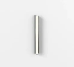 Applique murale, Atticus 600, chrome, IP44, LED, dim, 3000K, 606 lm, L5cm, H60cm - Astro